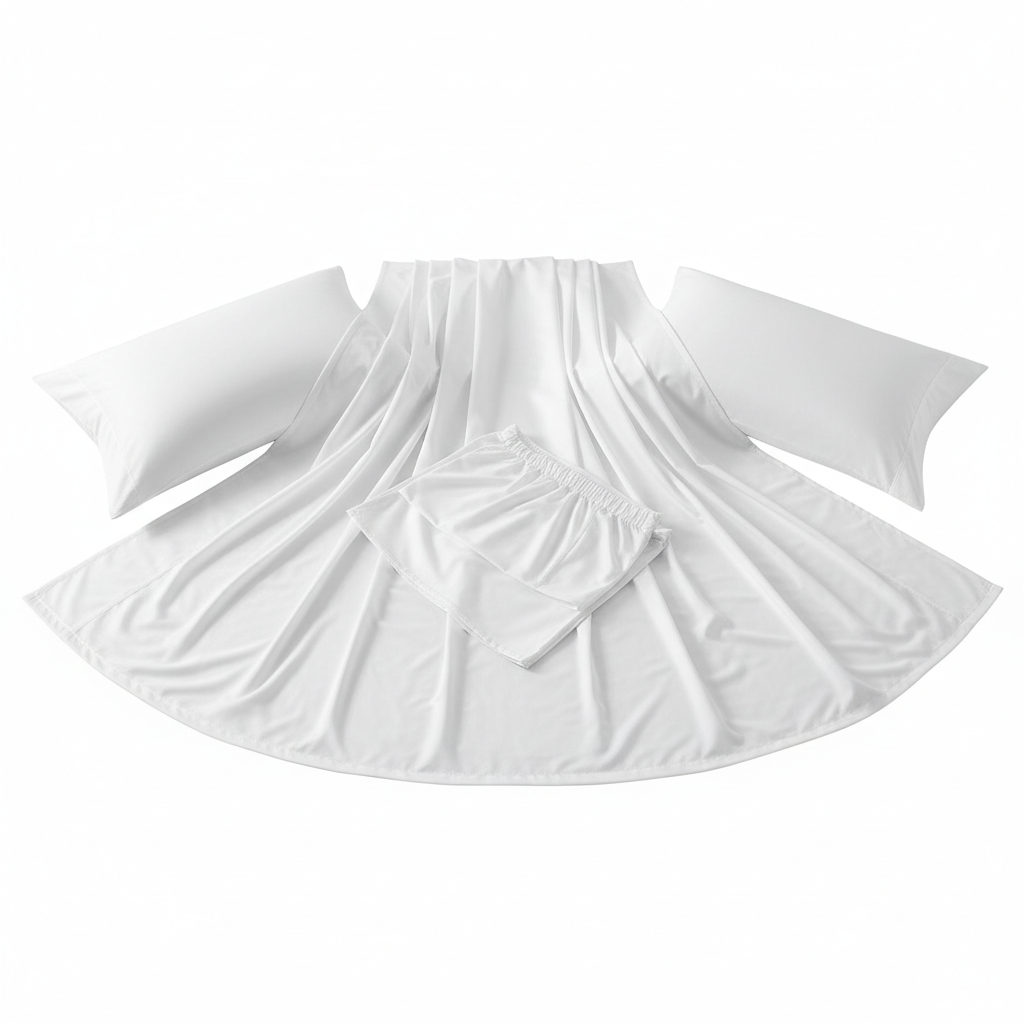 Egyptian Cotton Sheet Set - Fanned