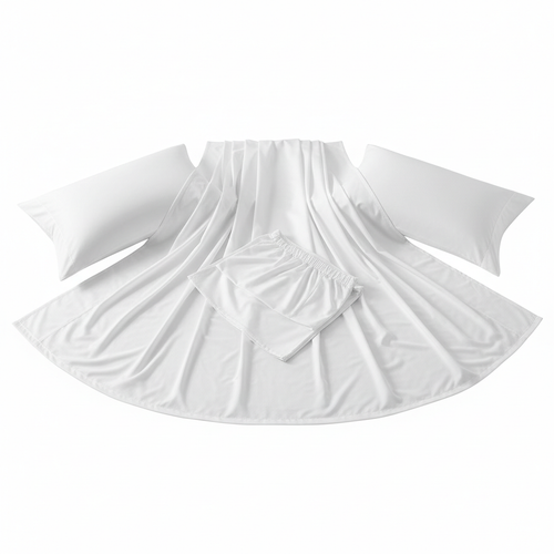 Egyptian Cotton Sheet Set - Fanned