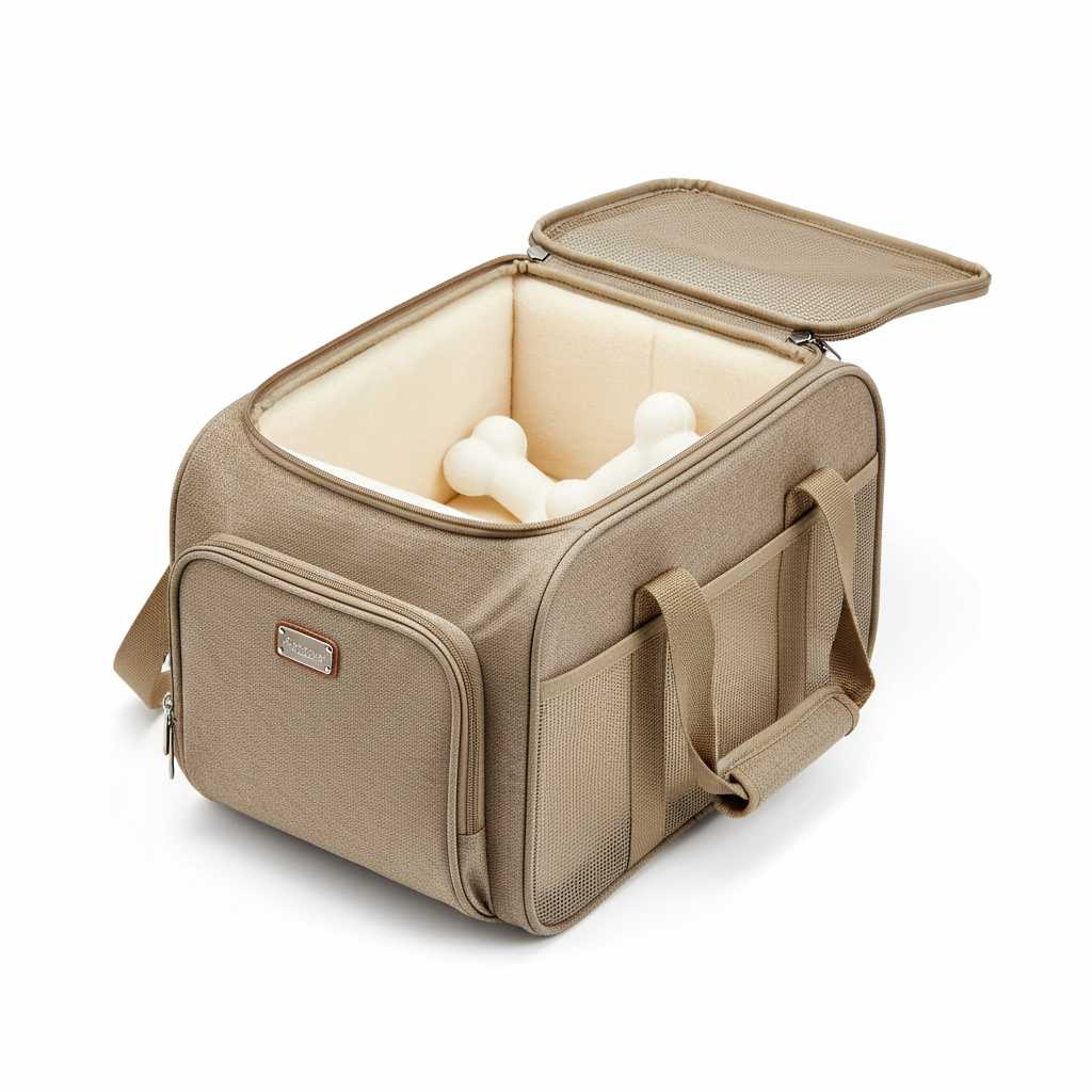 Pet Travel Carrier - Open