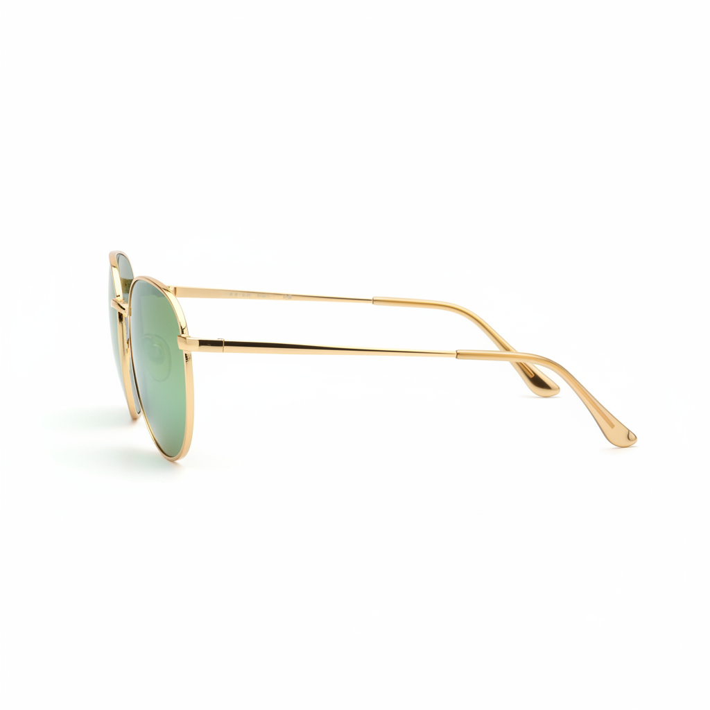 Polarized Sunglasses - Gold Side
