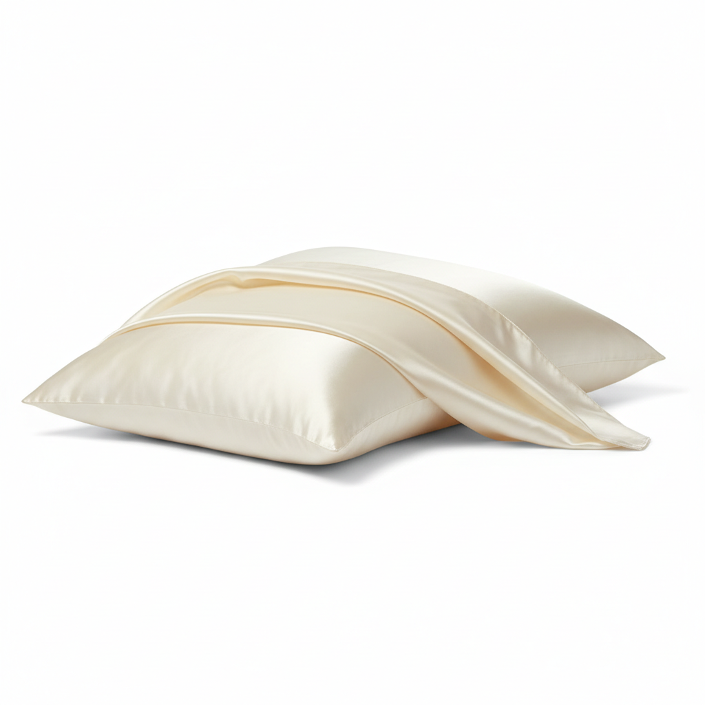 Silk Pillowcase Pair - Open