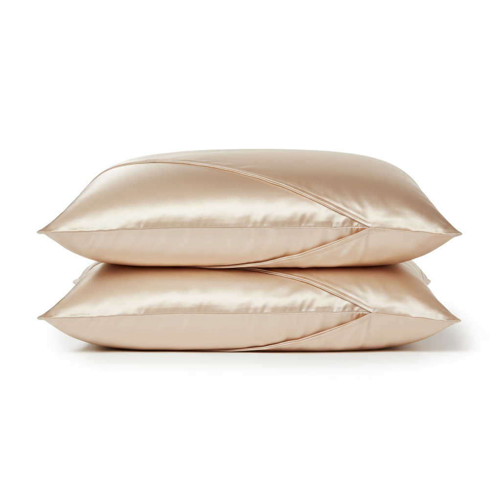 Silk Pillowcase Pair - Stacked